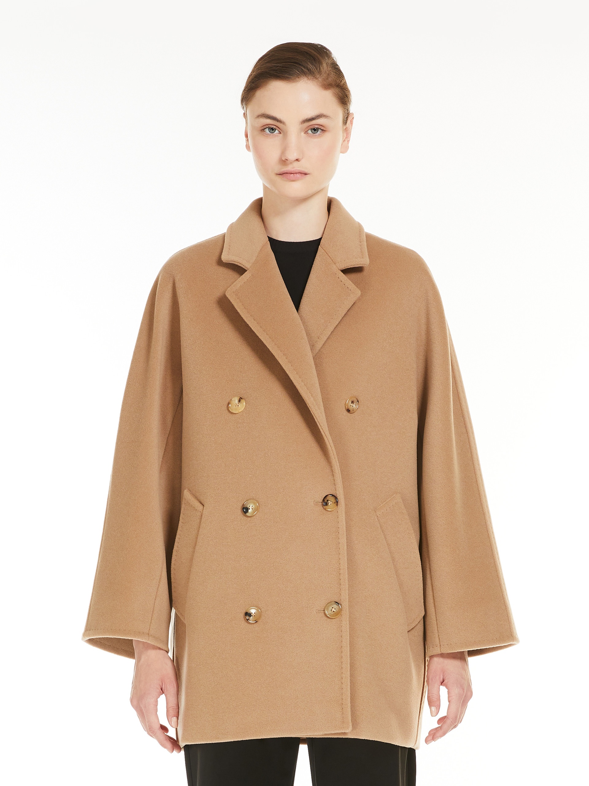 【関税込み】Max Mara / REBUS 101801 ICON Short Coat 国内発送 Max Mara REBUS Short 101801 Icon Coat | REVERSIBLE