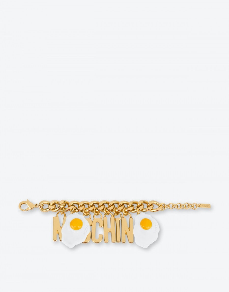 EGGS LETTERING CHAIN BRACELET - 2