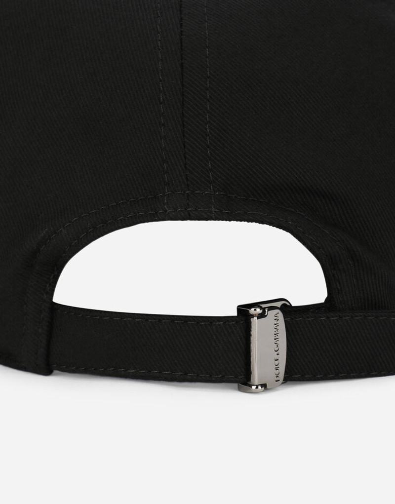 Baseball cap with crystal-embellished DG logo 4