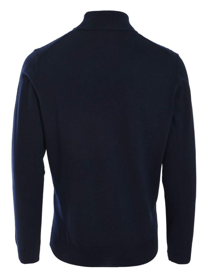 CORNELIANI checkerboard-knit jumper outlook