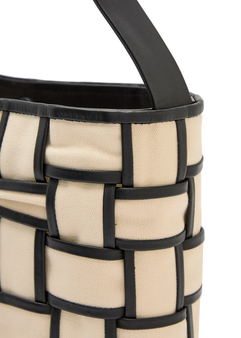 ST. Agni Woven Mini Canvas Tote - 3