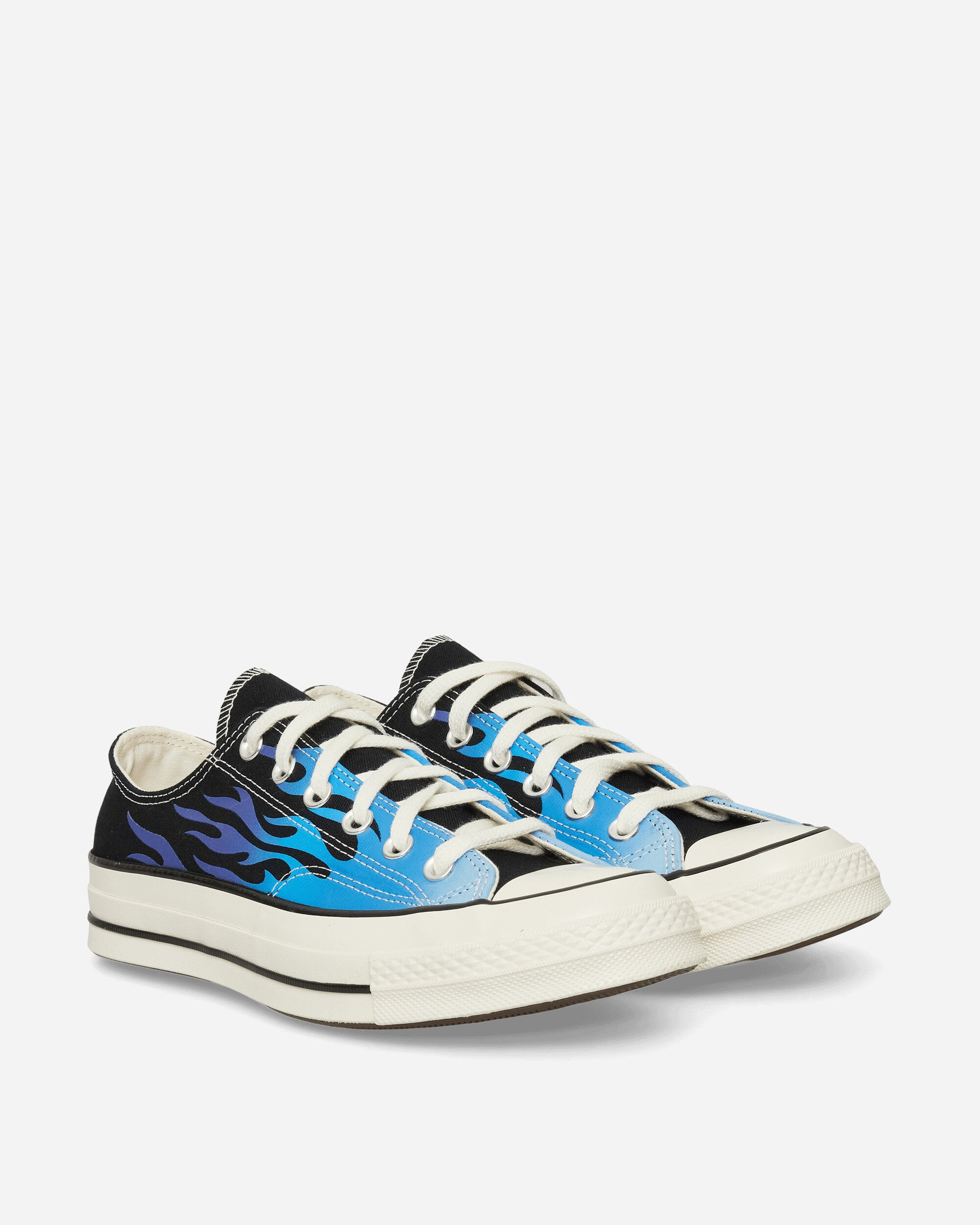 Chuck 70 Low Fire Sneakers Black / Blue It / Cobalt - 2