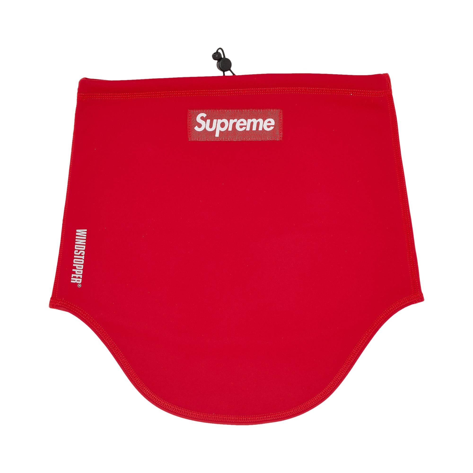 Supreme x WINDSTOPPER Neck Gaiter 'Red' - 1