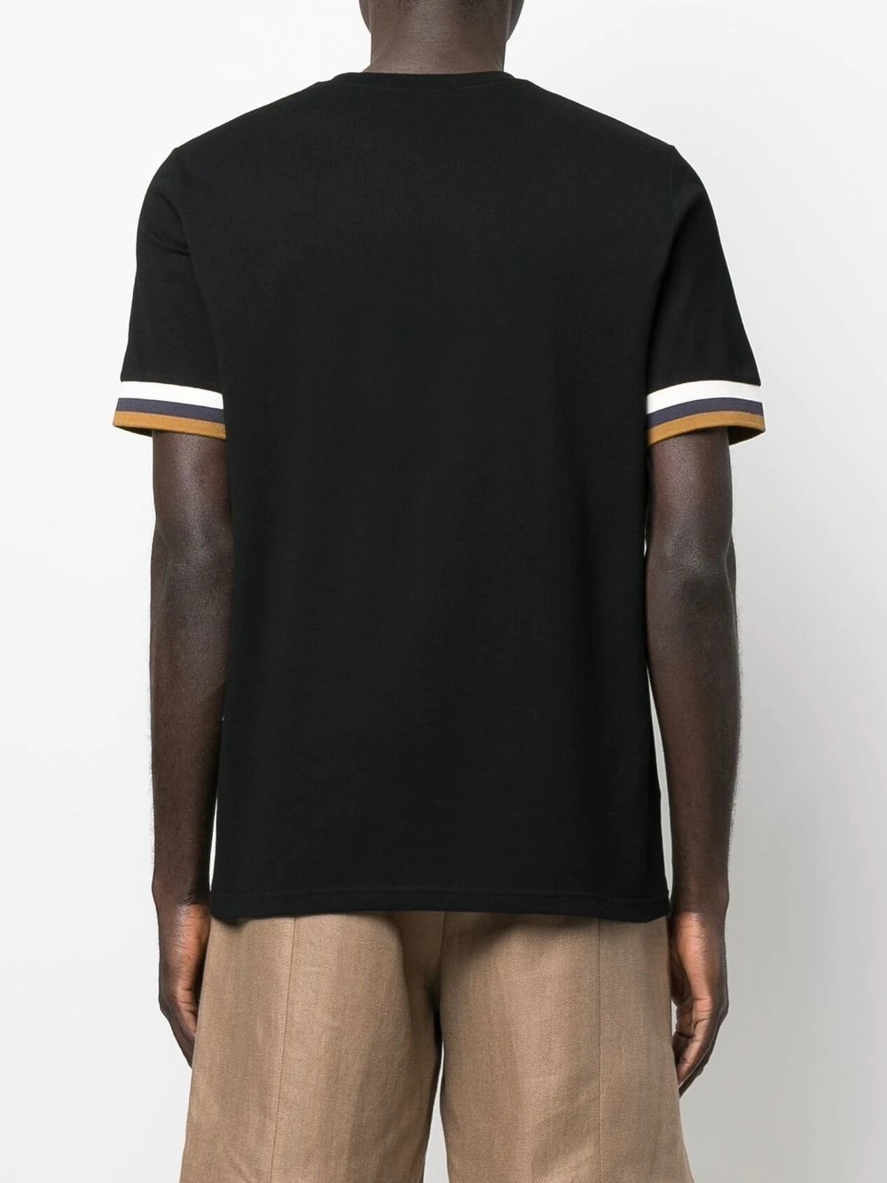 Laurel contrast-trim T-shirt - 4