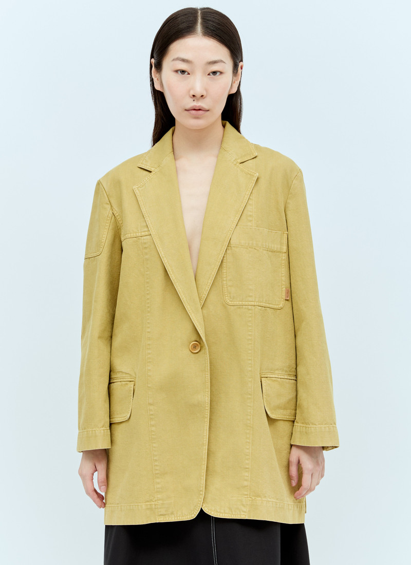 Max Mara Women Oversized Canvas Blazer - 1