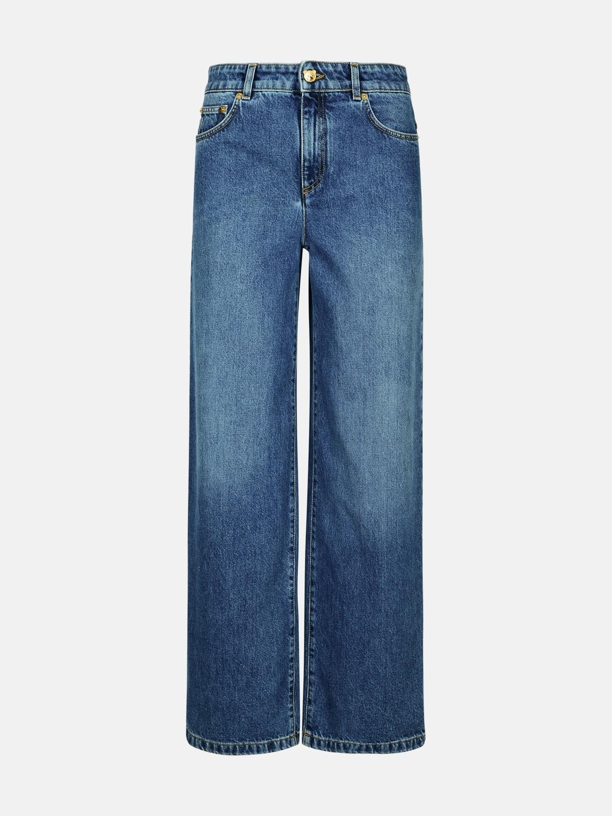 BLUE COTTON JEANS - 1