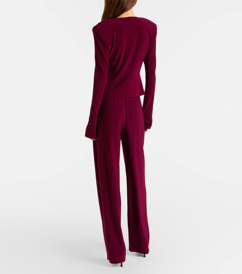 Pleated wide-leg pants 3