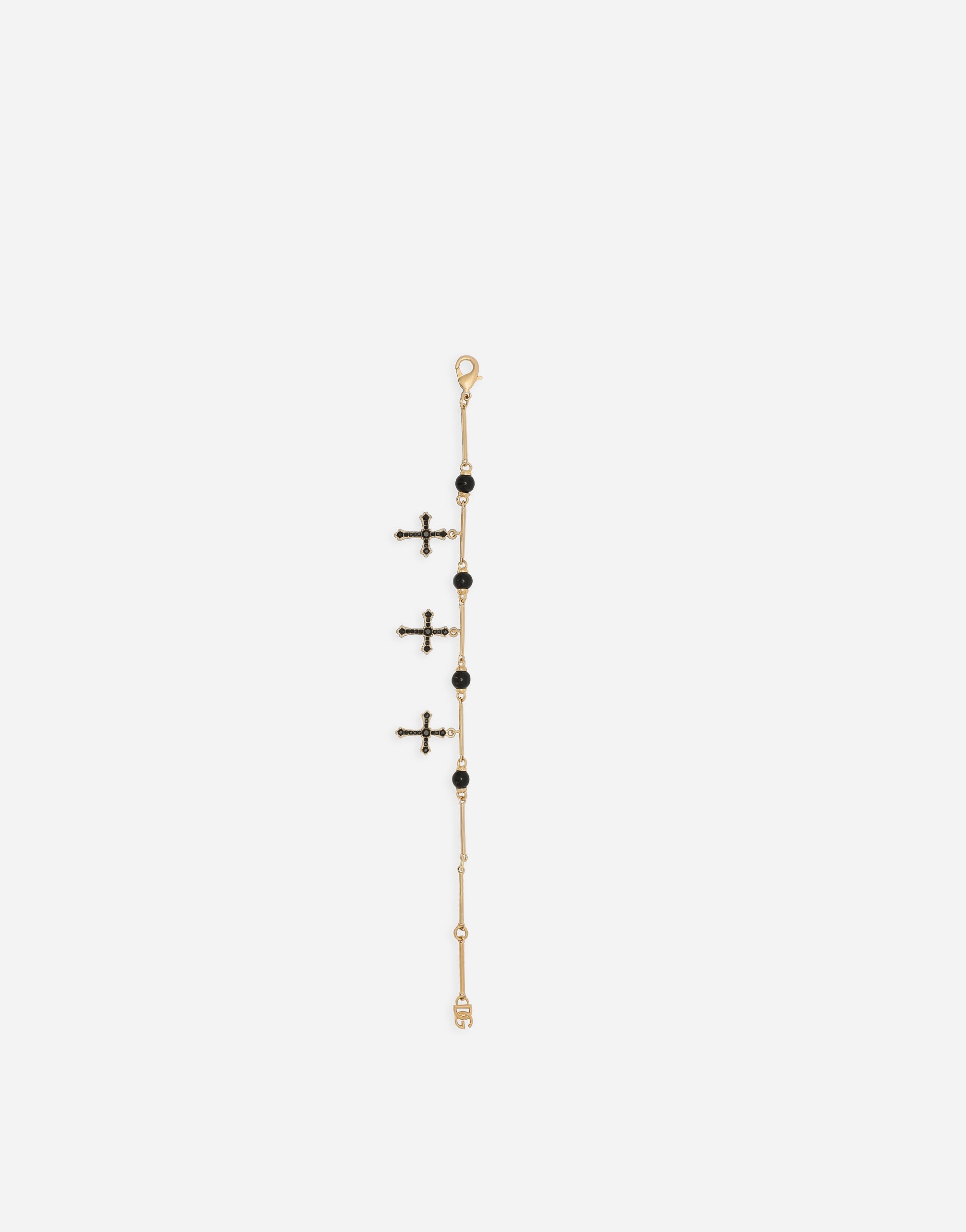 Cross bracelet with “DNA” rhinestones - 3