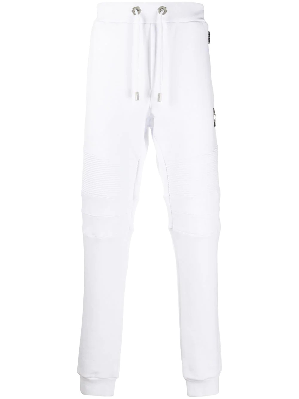 track pants with quilted detailing - 1