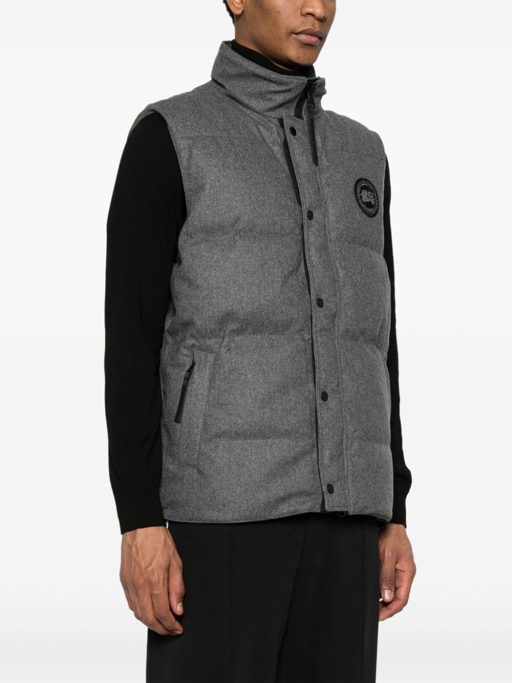 Garson appliquÃ©-logo gilet - 3