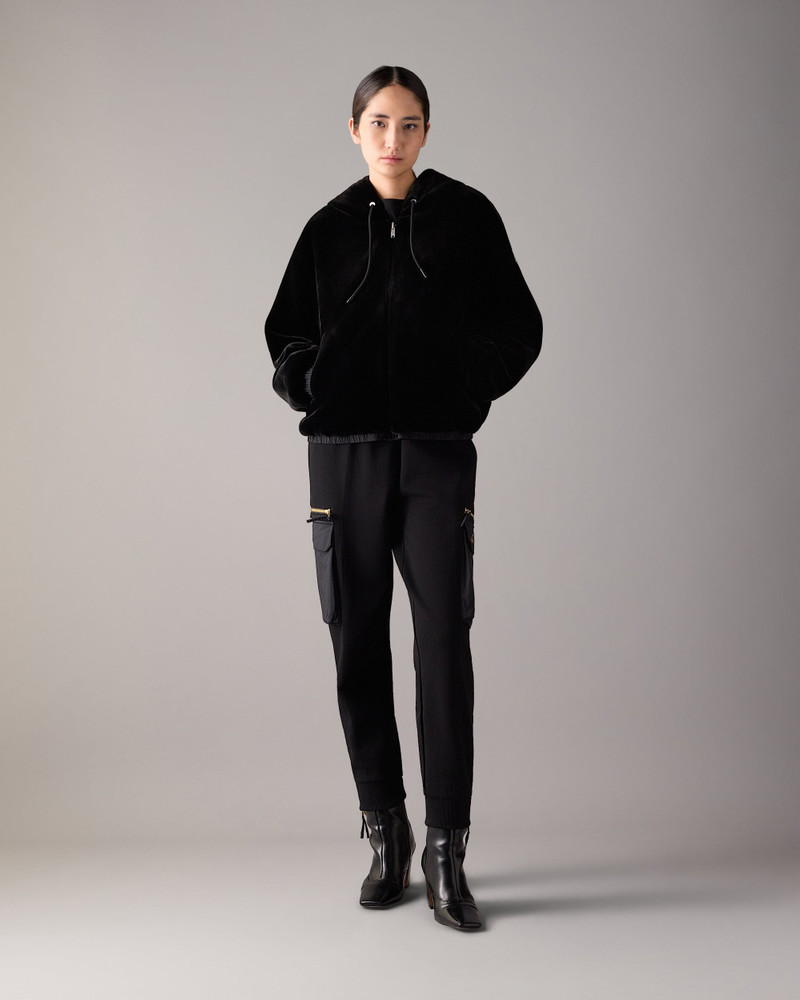 MOOSE KNUCKLES GOLD SERIES MIXED MEDIA JOGGERS IN NEOPRENE outlook