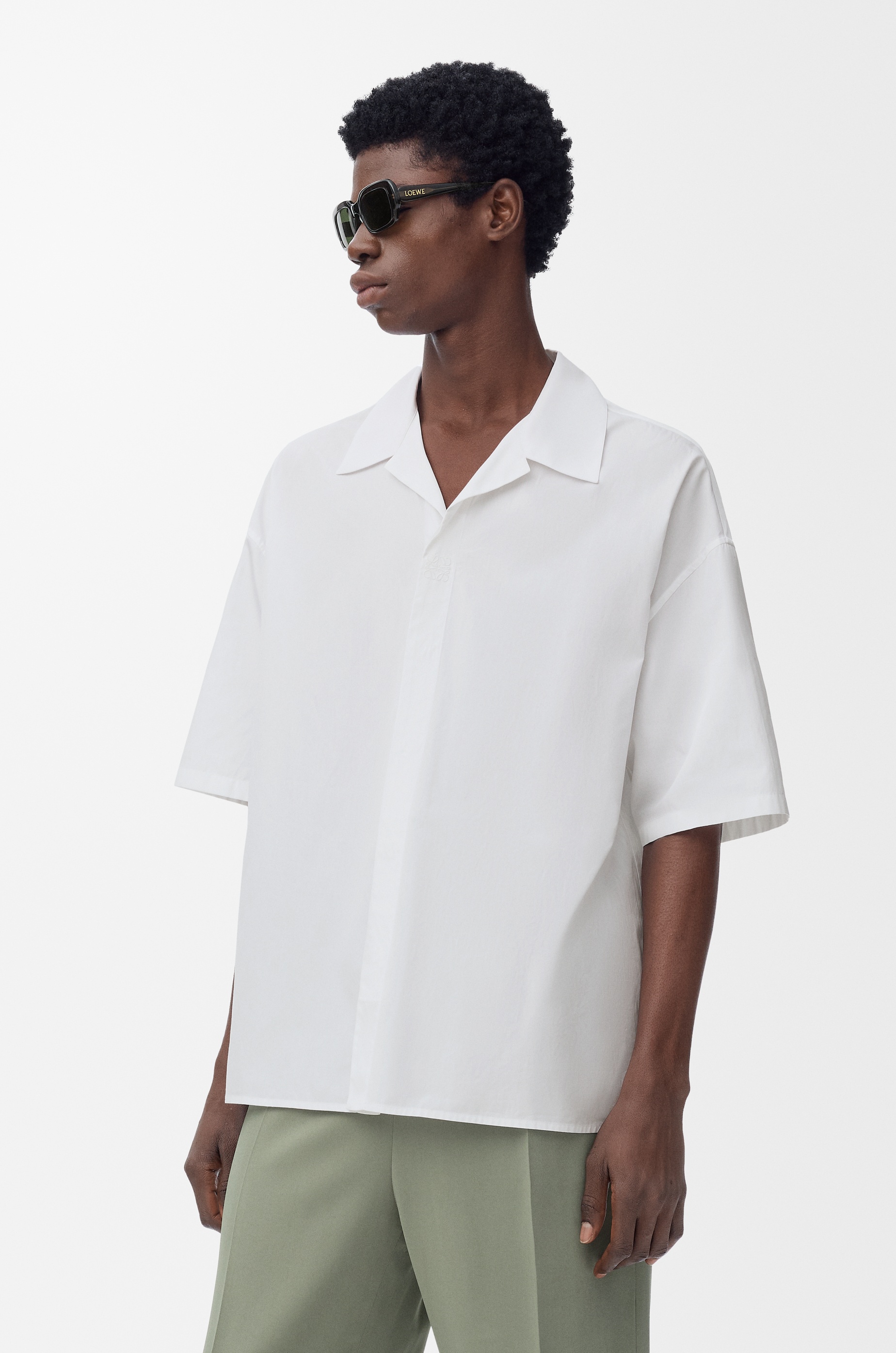 Short sleeve shirt in cotton - 3