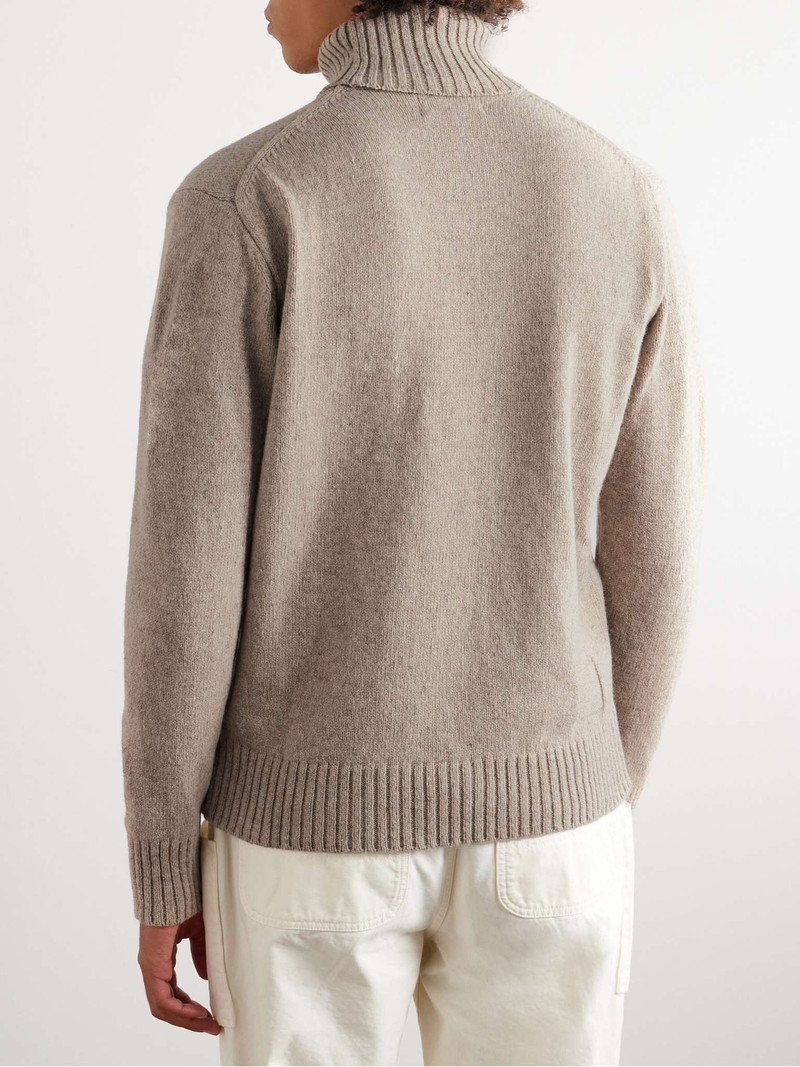Wool-Blend Rollneck Sweater 4