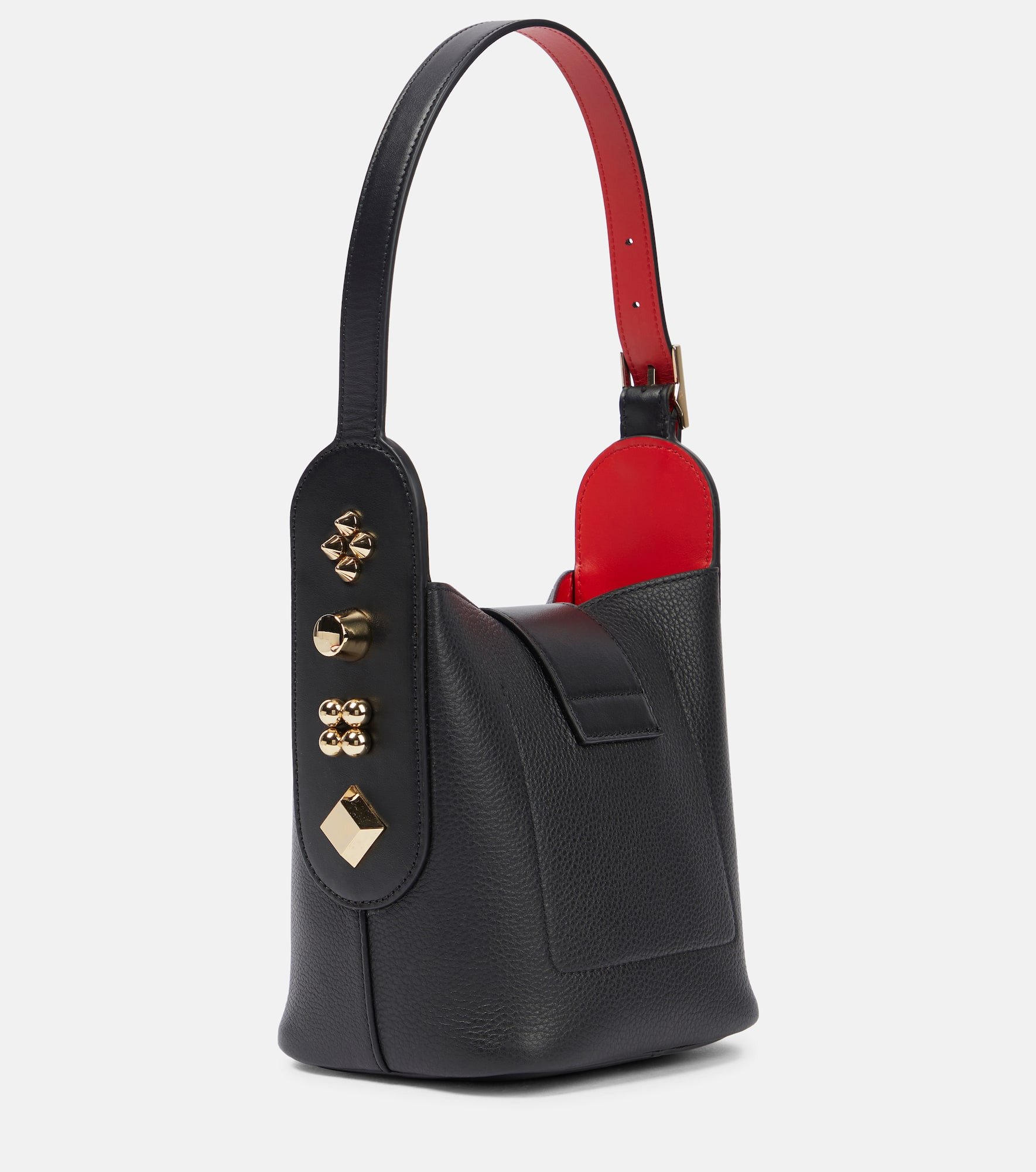 Carasky Mini leather bucket bag - 4