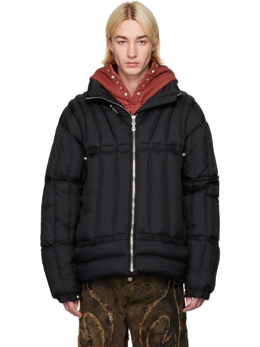 Black War Life Down Jacket - 1