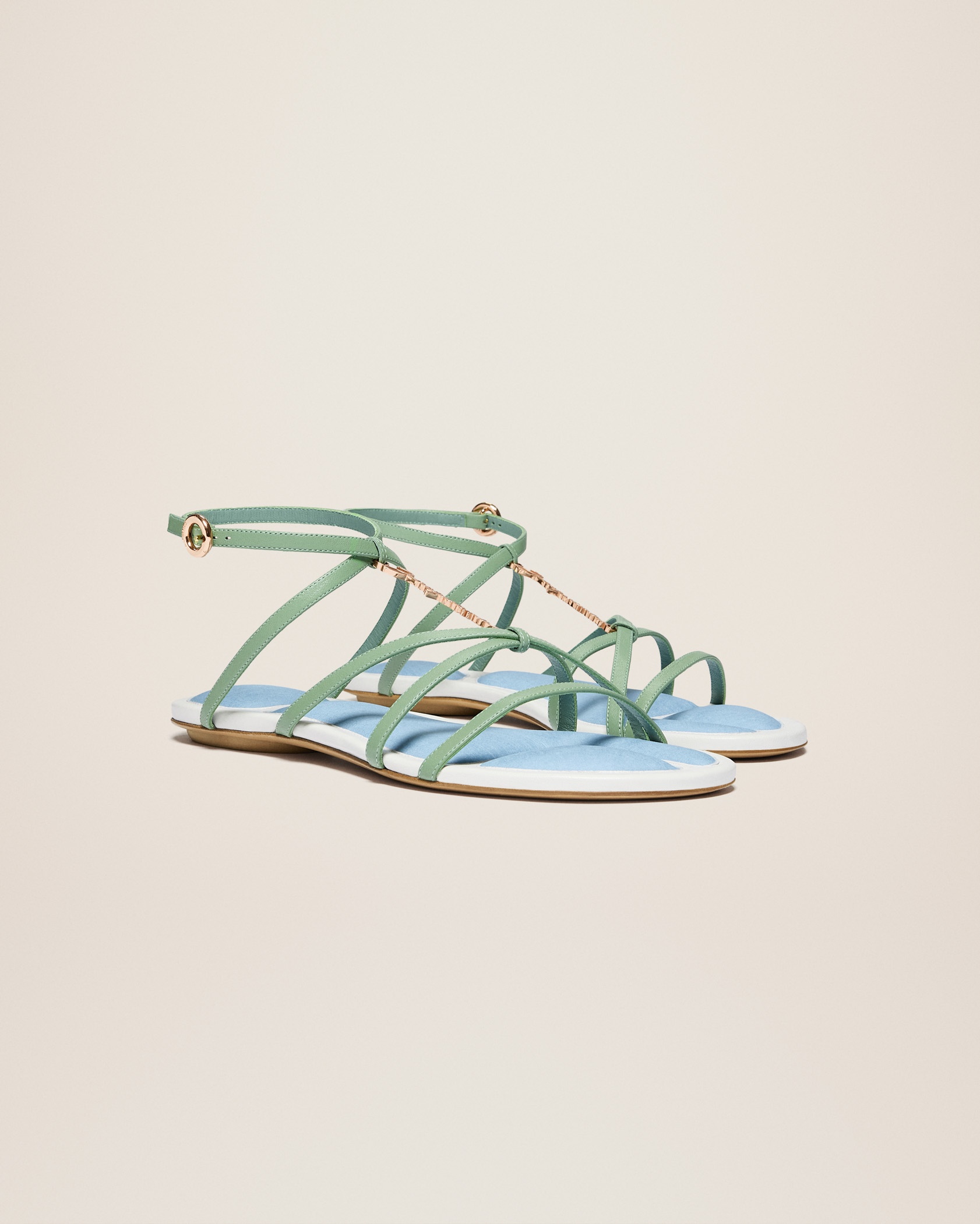 Les sandales Pralu plates - 2