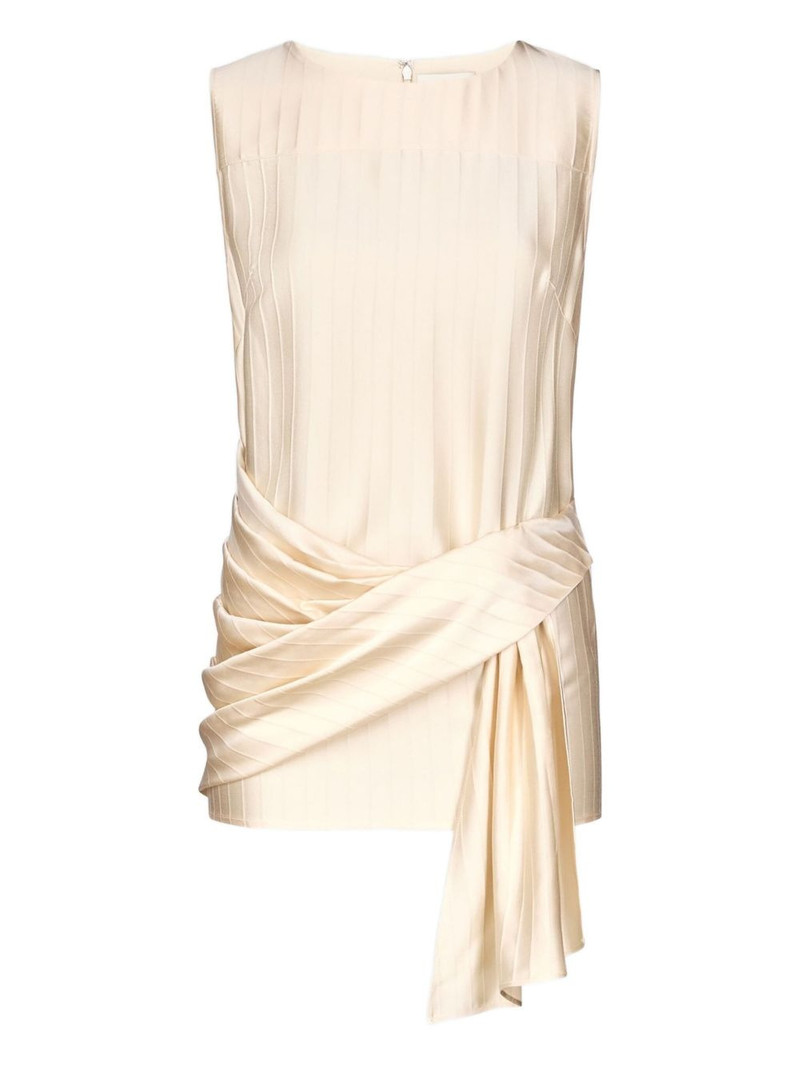 fonda striped draped top 1