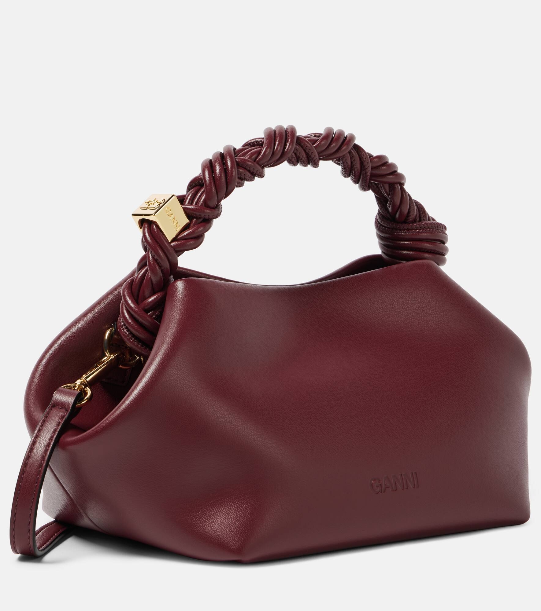 Bou Small leather shoulder bag - 4