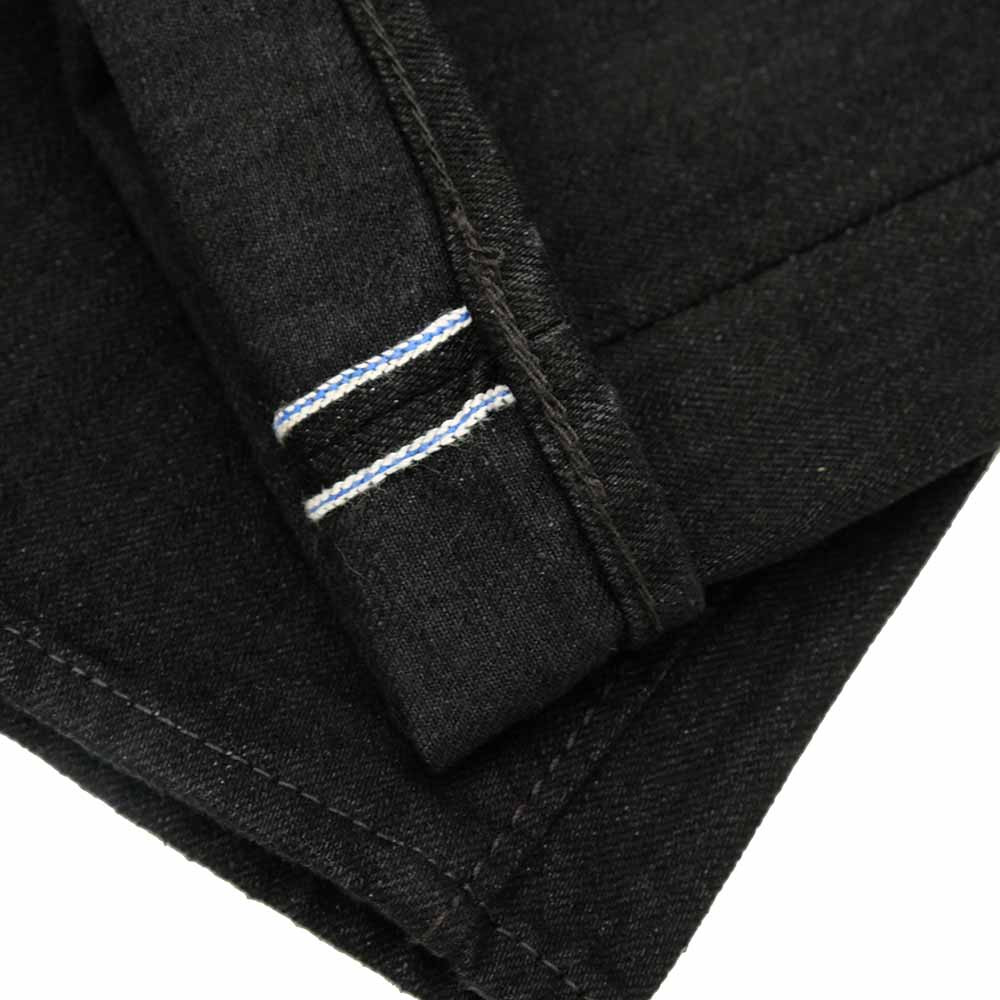 14oz. Double Black Denim - Relaxed Tapered - XX-019-BK - 7