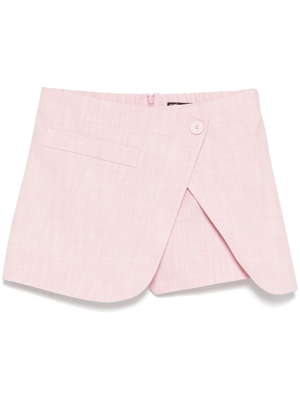 wrap-detail shorts - 1