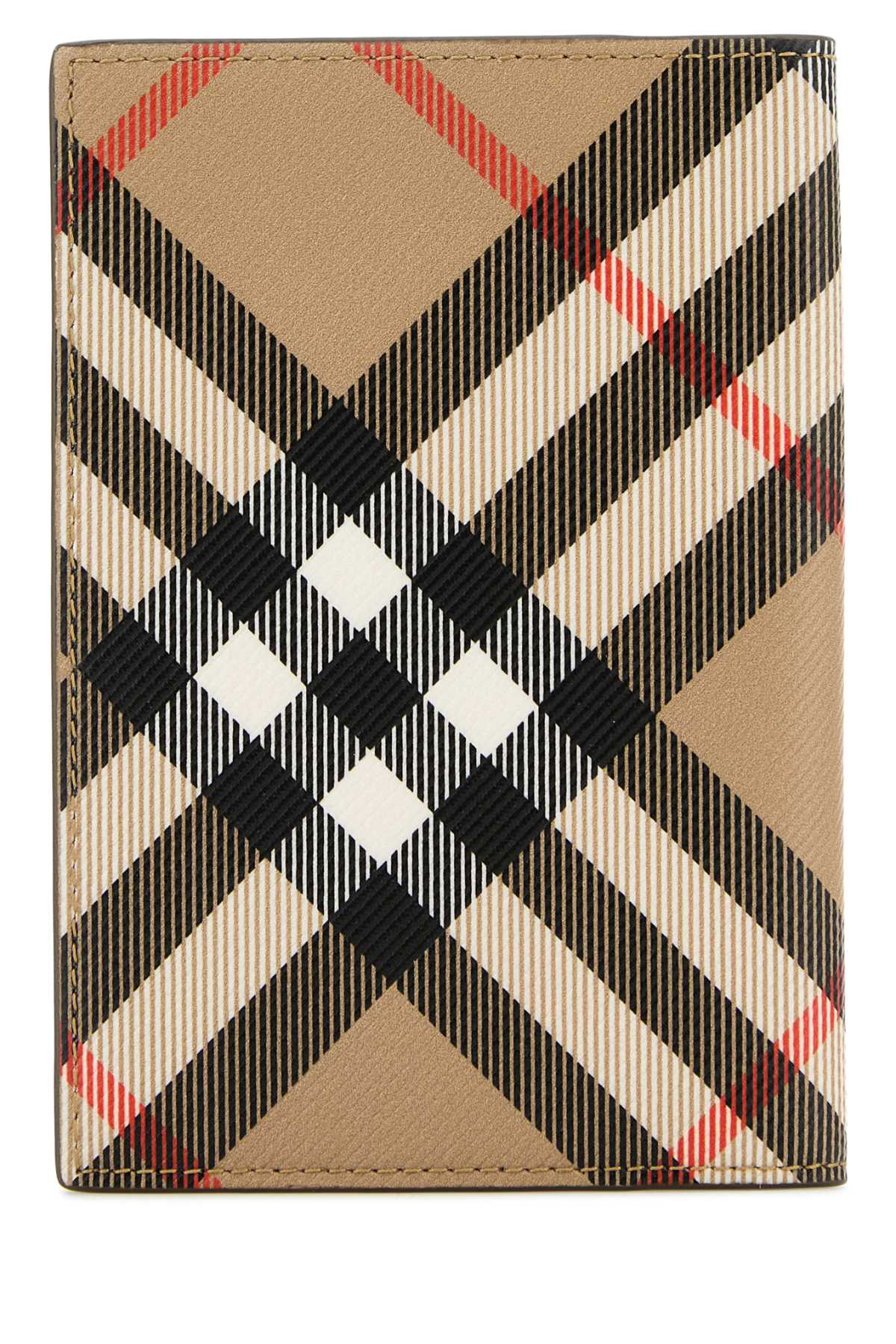 Burberry Men Printed E-Canvas Passport Holder - 3