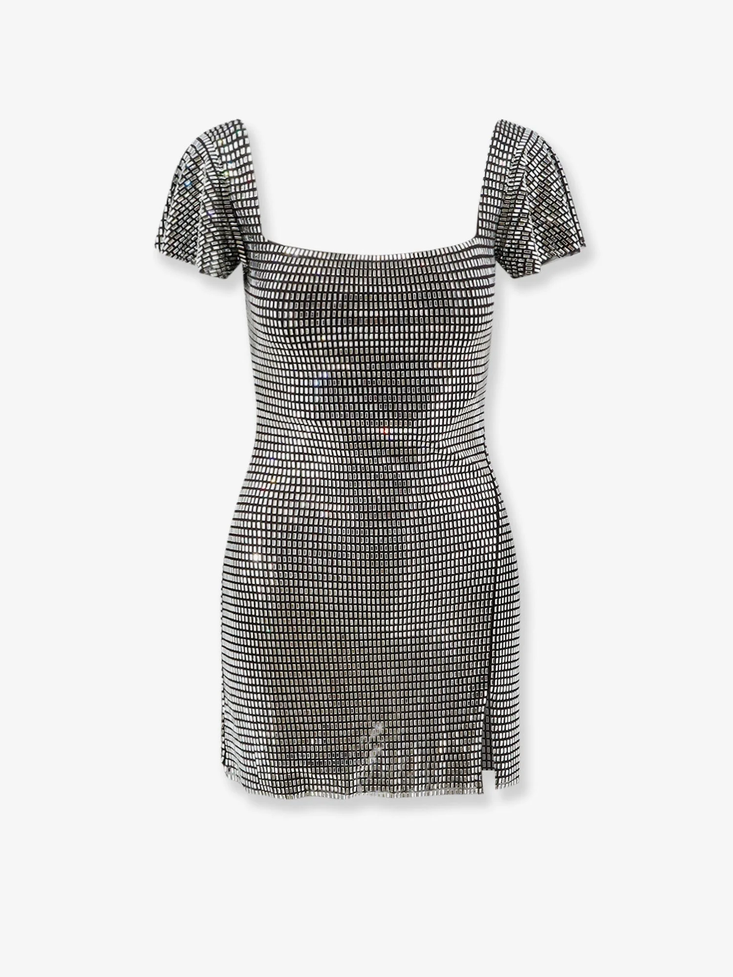 Self Portrait Short Tulle Dress With Rhinestones - 1