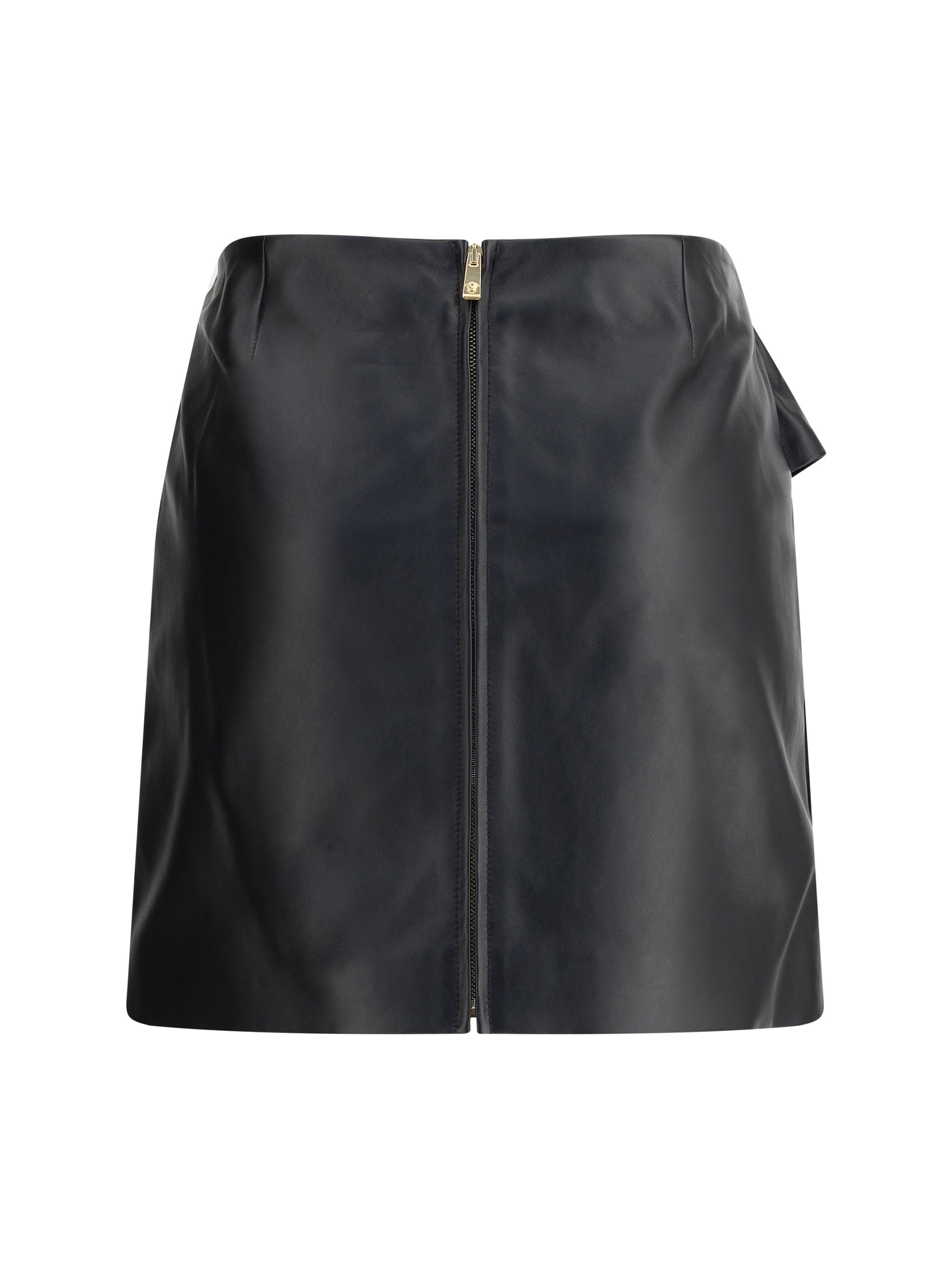 Versace Women Lambskin Miniskirt - 2