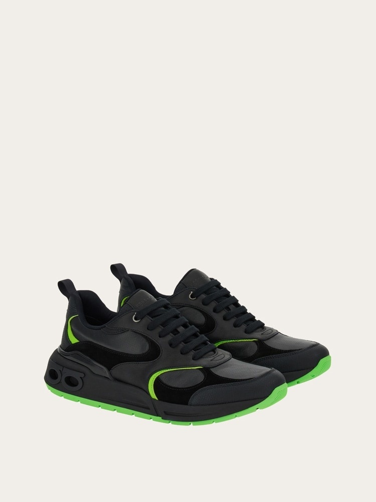 SNEAKER WITH COLOR INSERTS - 4