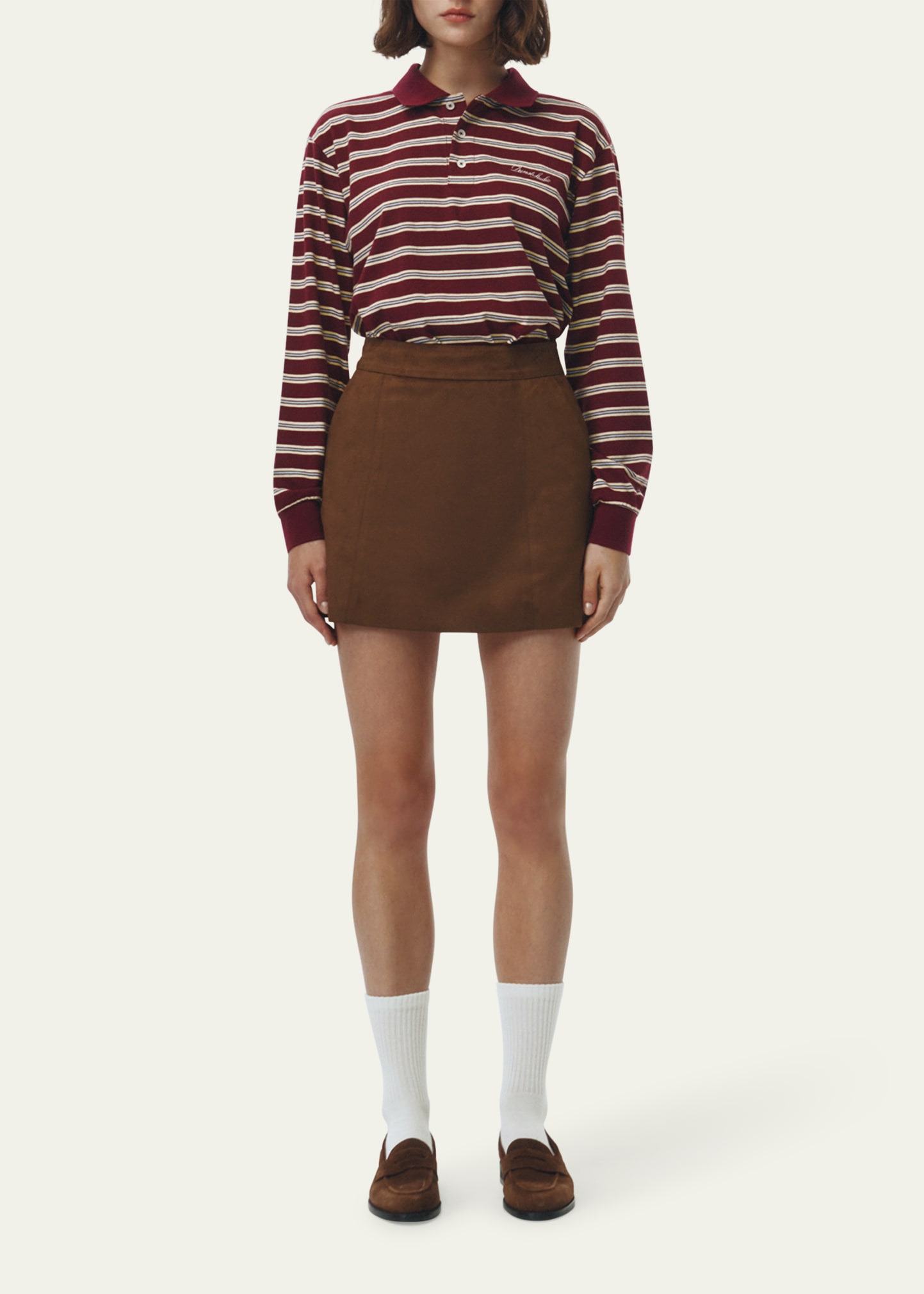 A-Line Mini Skirt - 2
