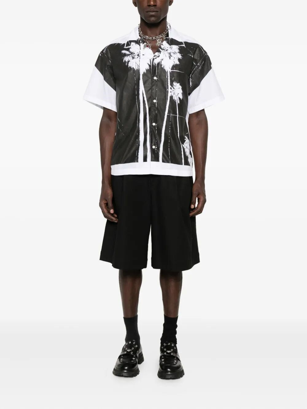 `Dec Palm Culture` Bowling Shirt - 2