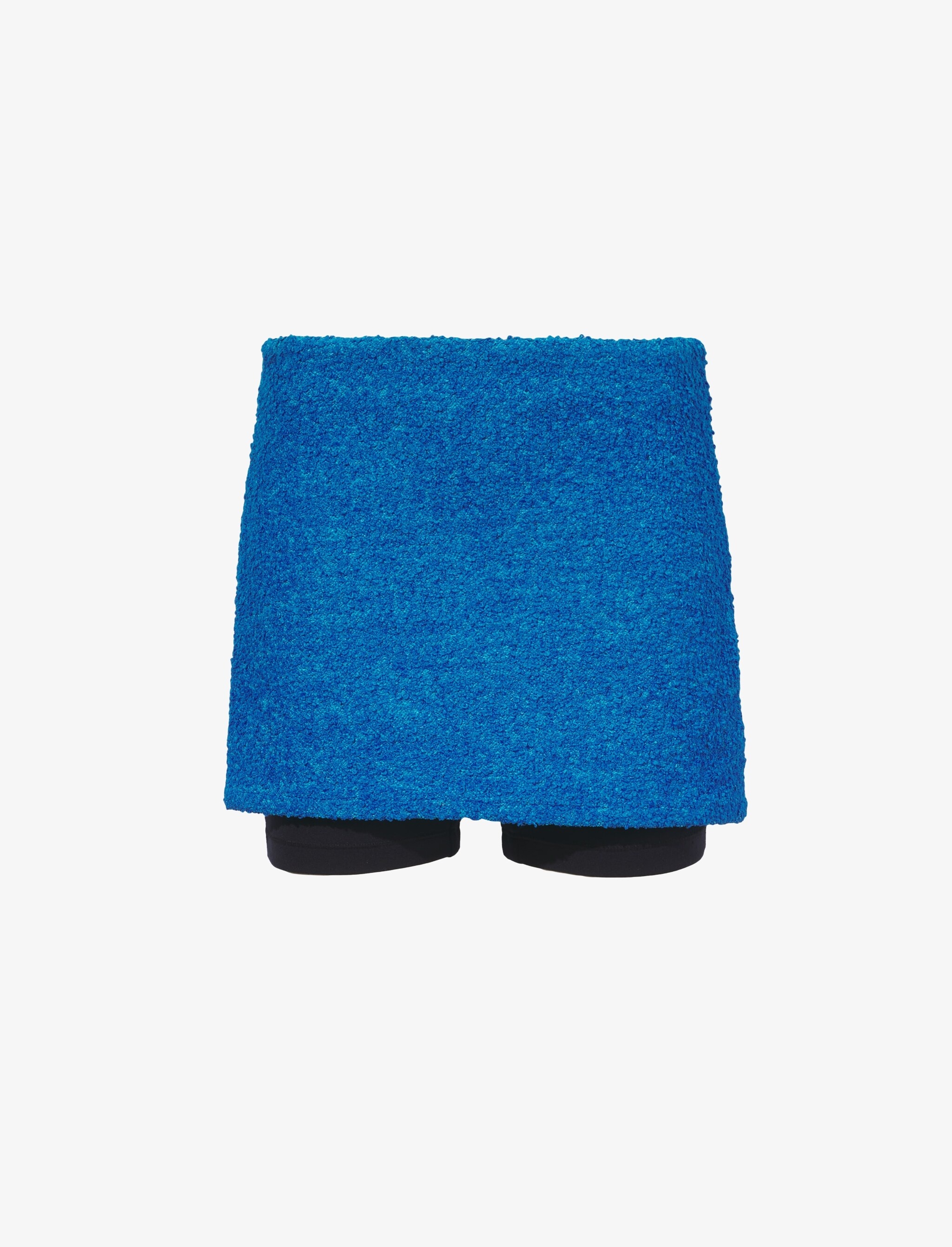 Stretch Boucle Mini Skirt - 1