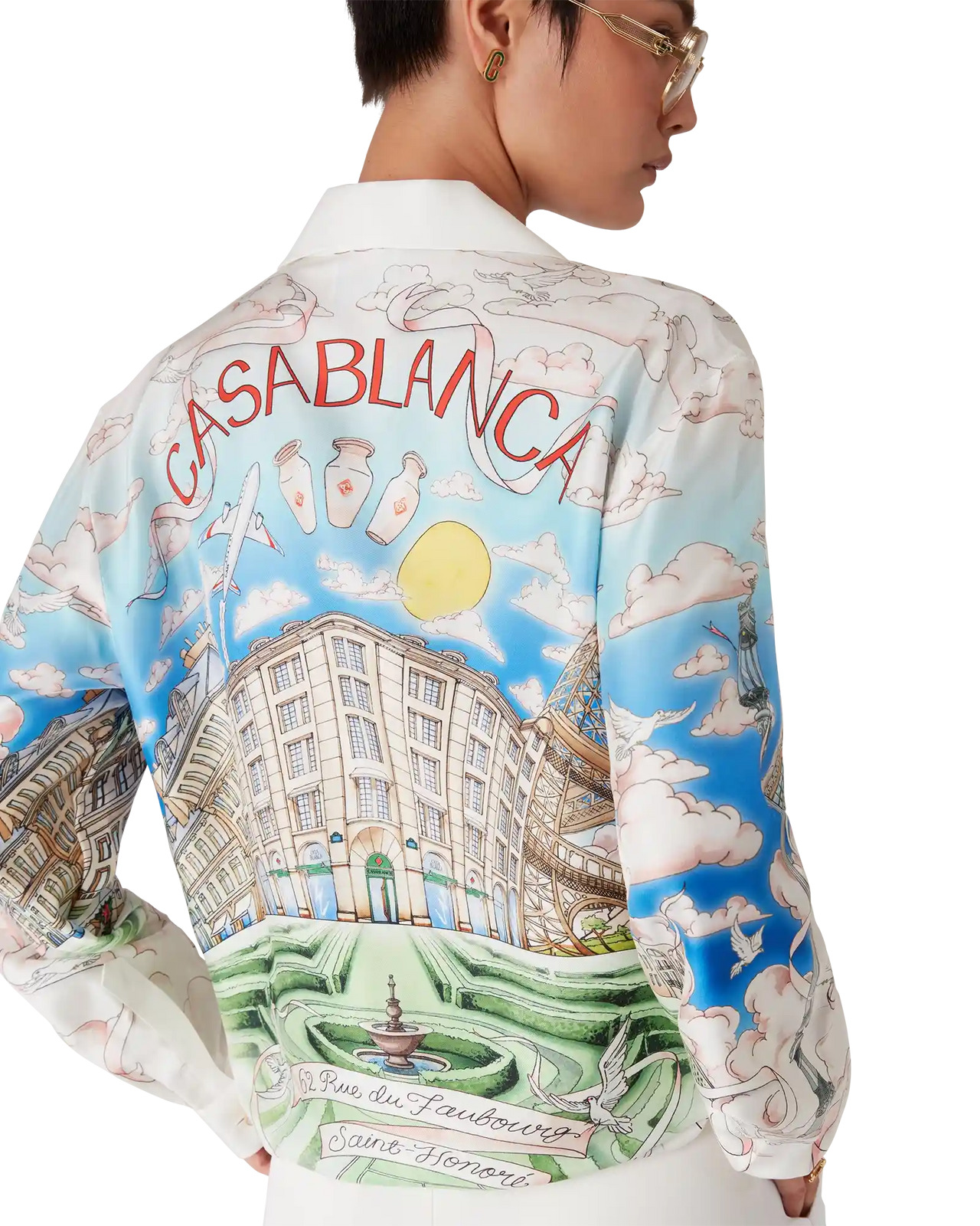 Paris Store Classic Long Sleeve Shirt | Casablanca Paris - 5