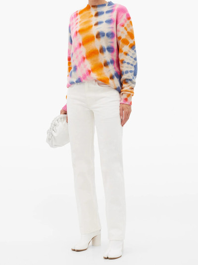 The Elder Statesman Tie-dye cashmere sweater outlook