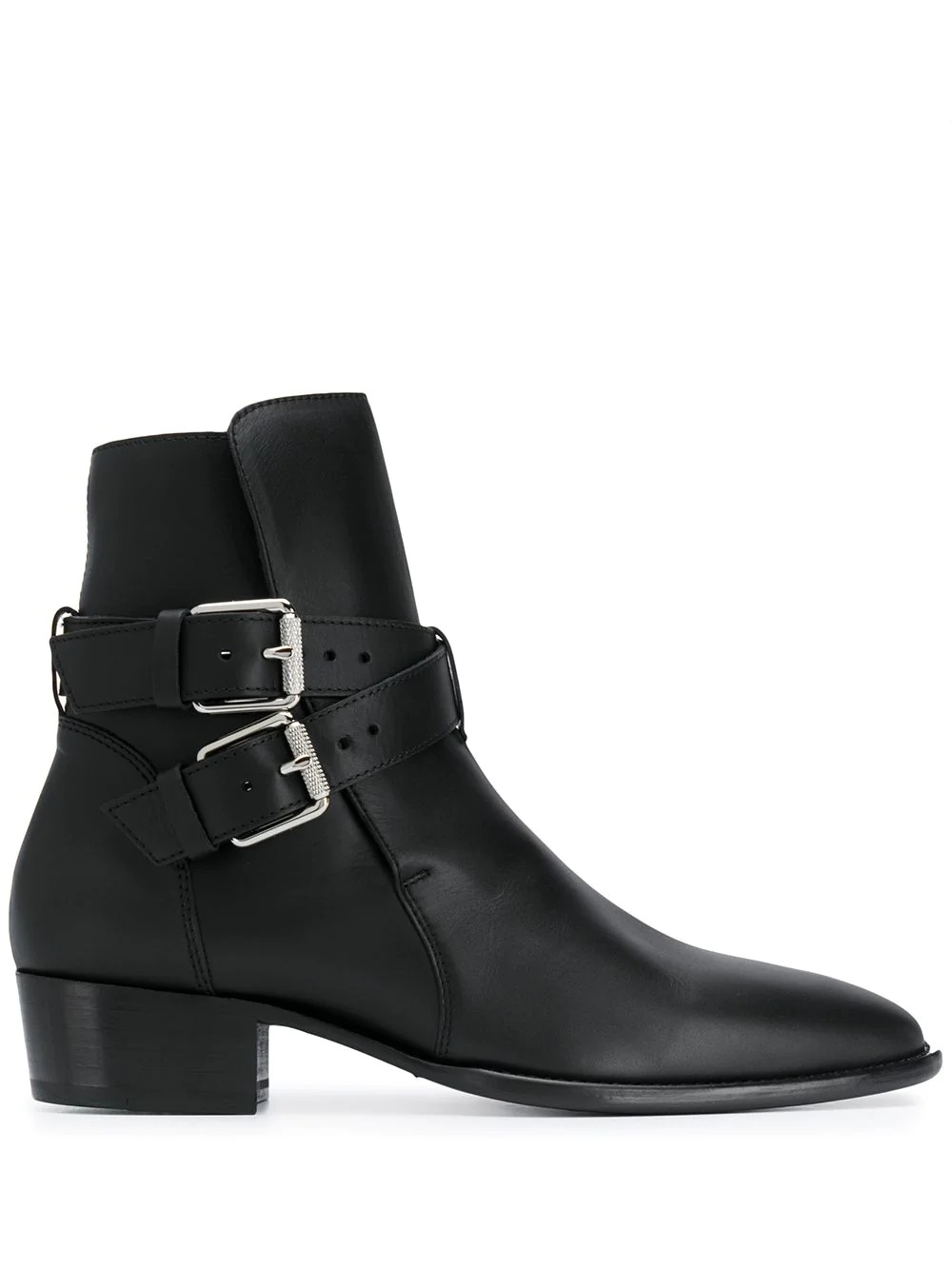 double buckle ankle boots  - 1