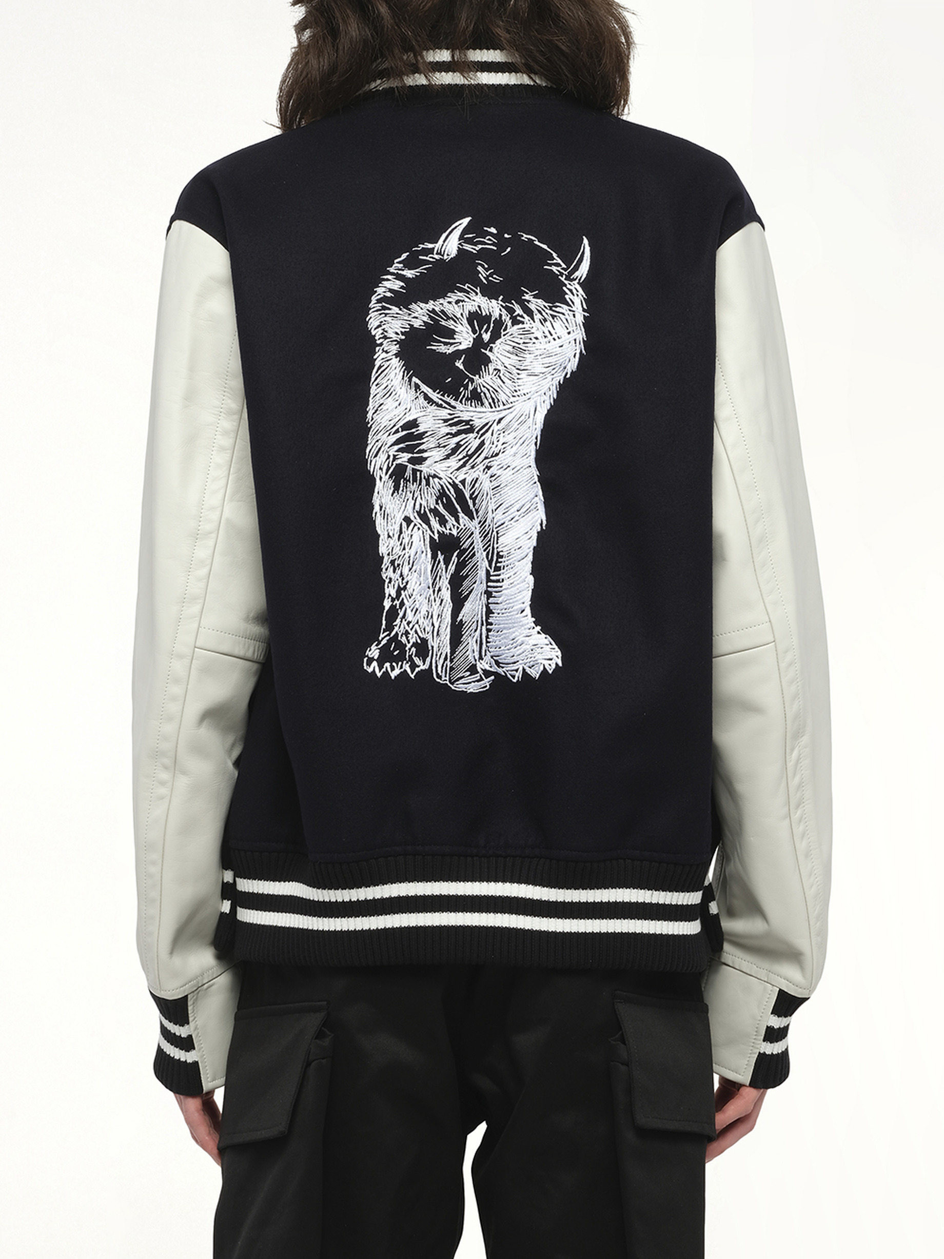 WHERE THE WILD THINGS ARE Blouson in Navy/Off White - 6