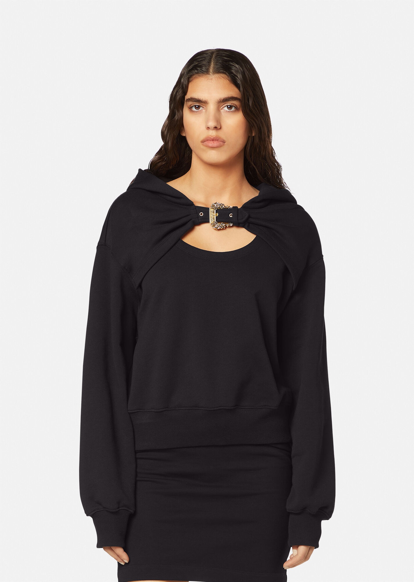 Baroque Buckle Hoodie - 3
