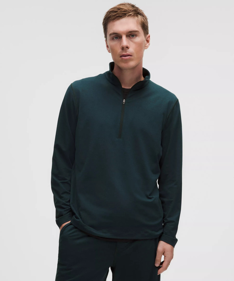 Soft Jersey Half Zip 1