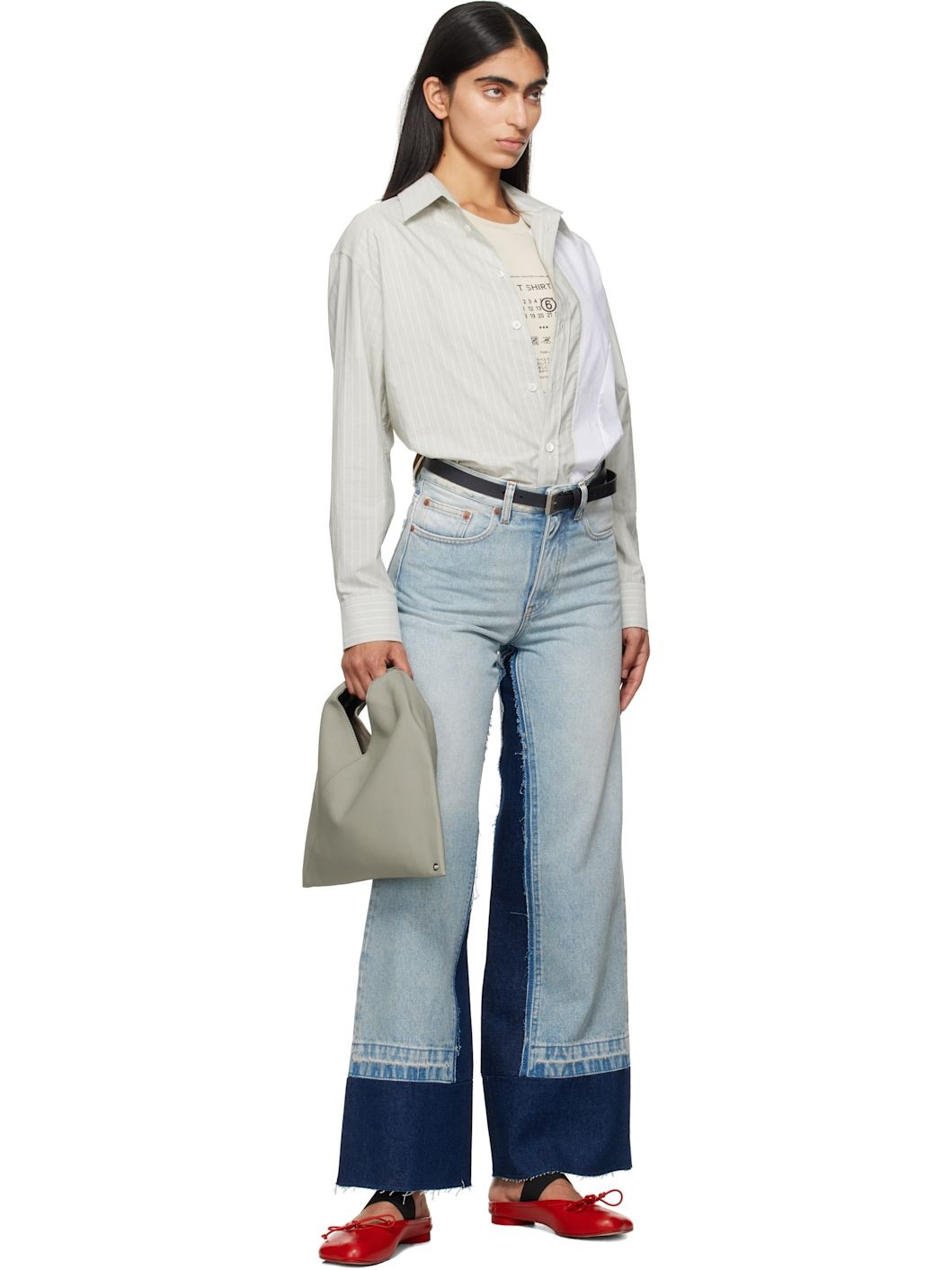 Blue 5 Pocket Jeans - 5