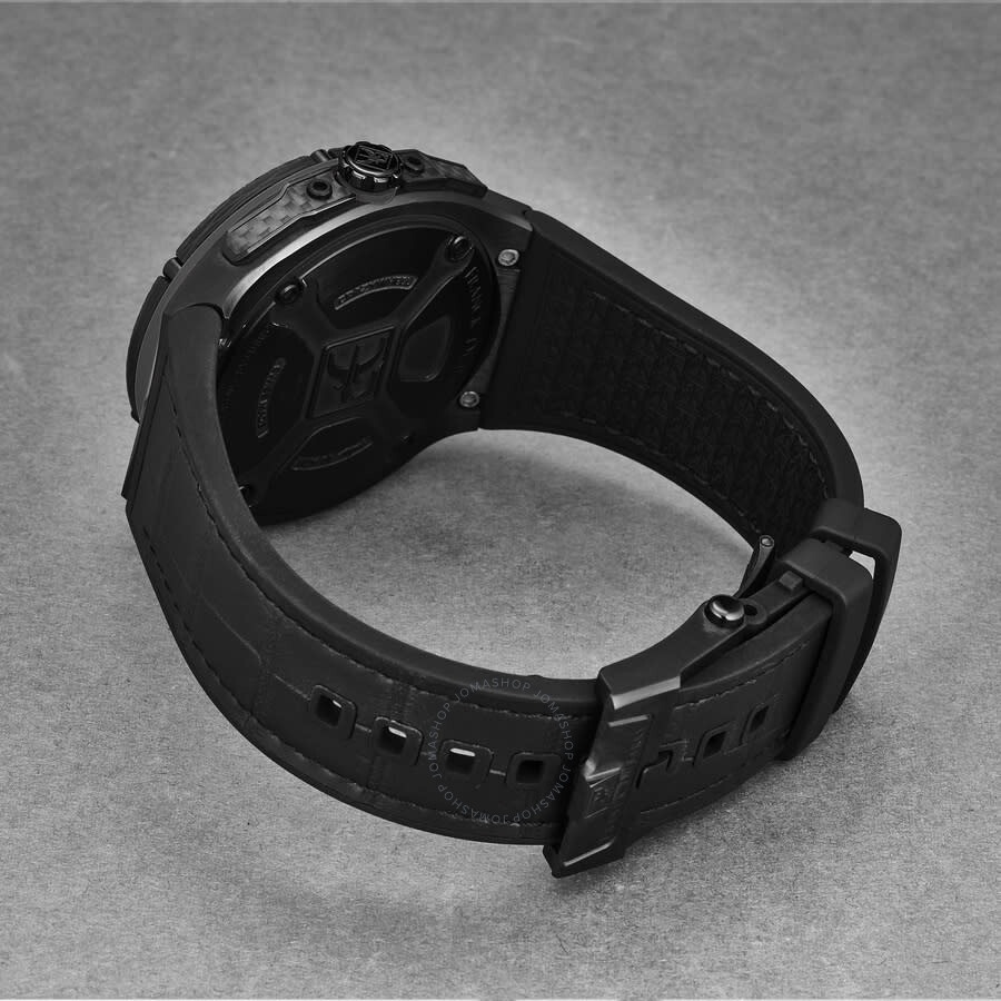 Franck Dubarry - Franck Dubarry Crazy Wheel Automatic Black Dial Men's Watch CW-04-05 - 3