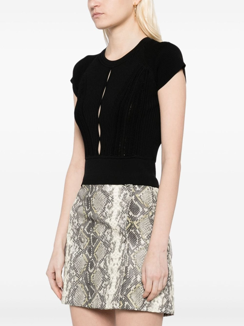 cut-out ribbed top 3