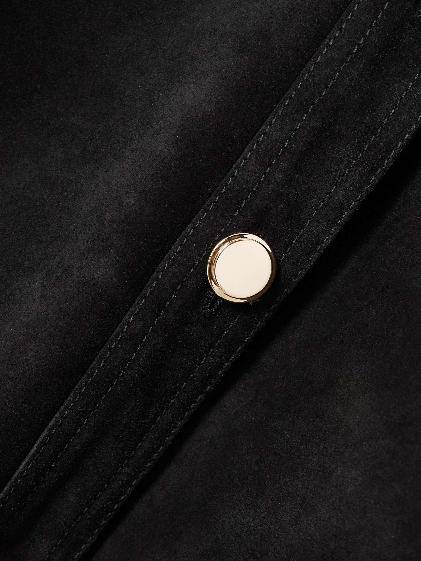 Irene suede shirt Black - 5