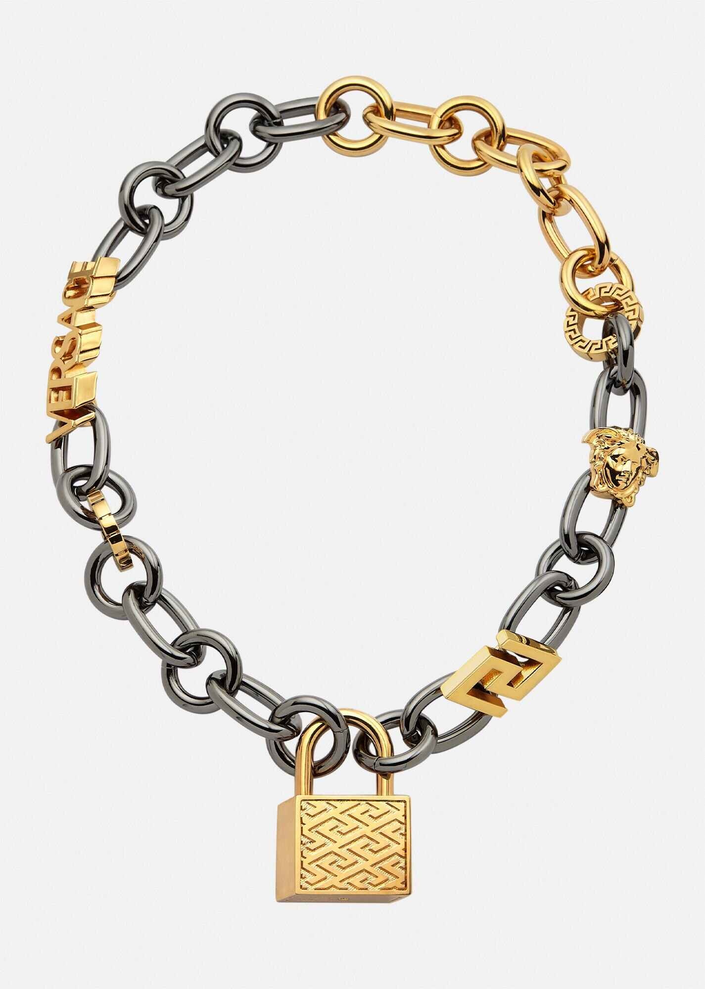 Versace Padlock chain necklace - 1