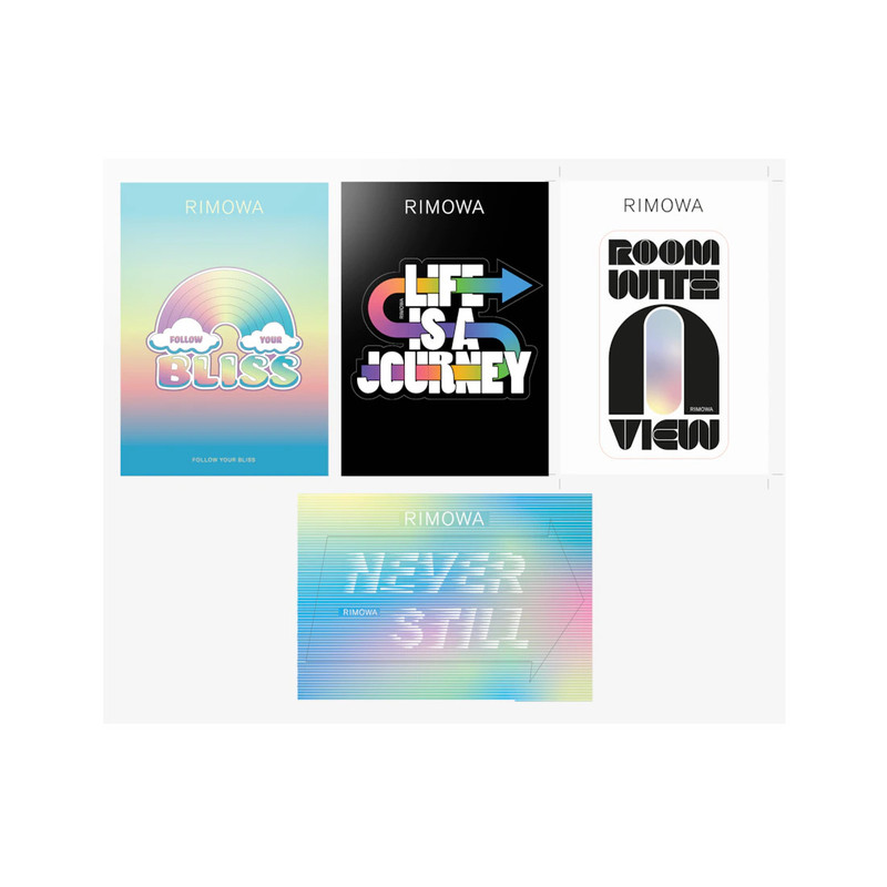 RIMOWA City Stickers Motto Sticker Set outlook