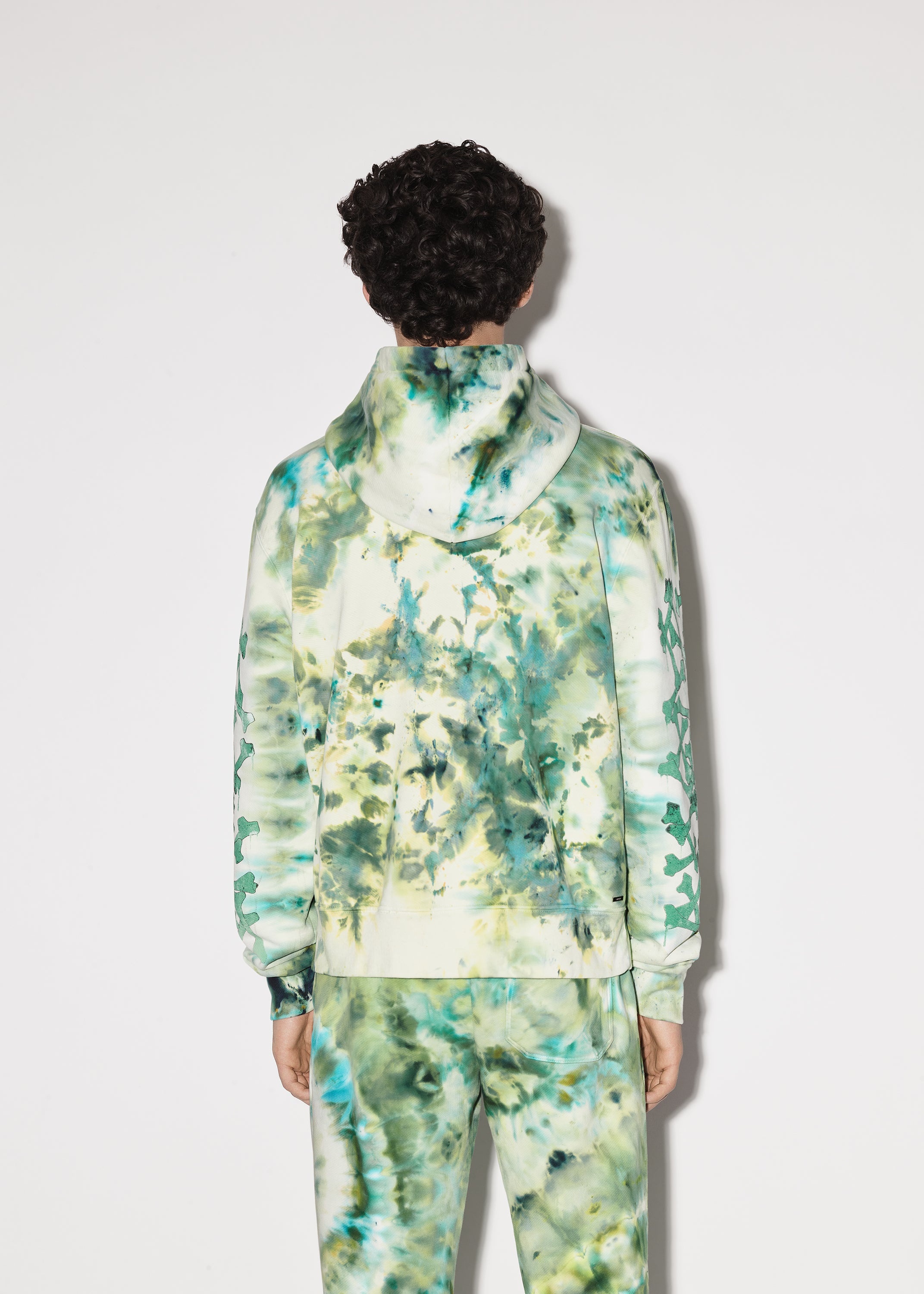 TIE-DYE BONES HOODIE - 4