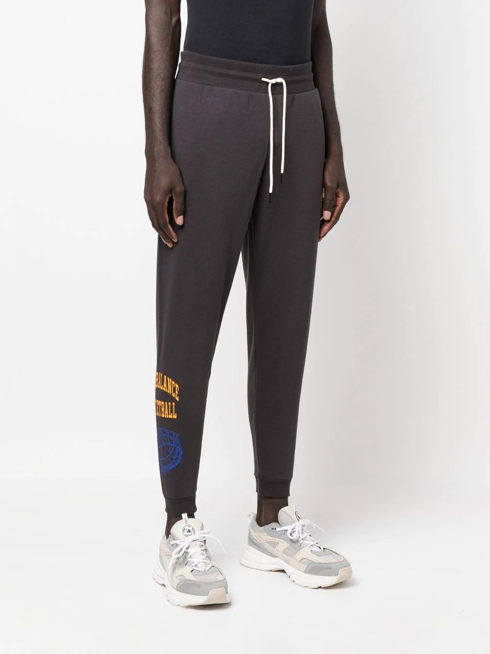 logo-print track pants - 3