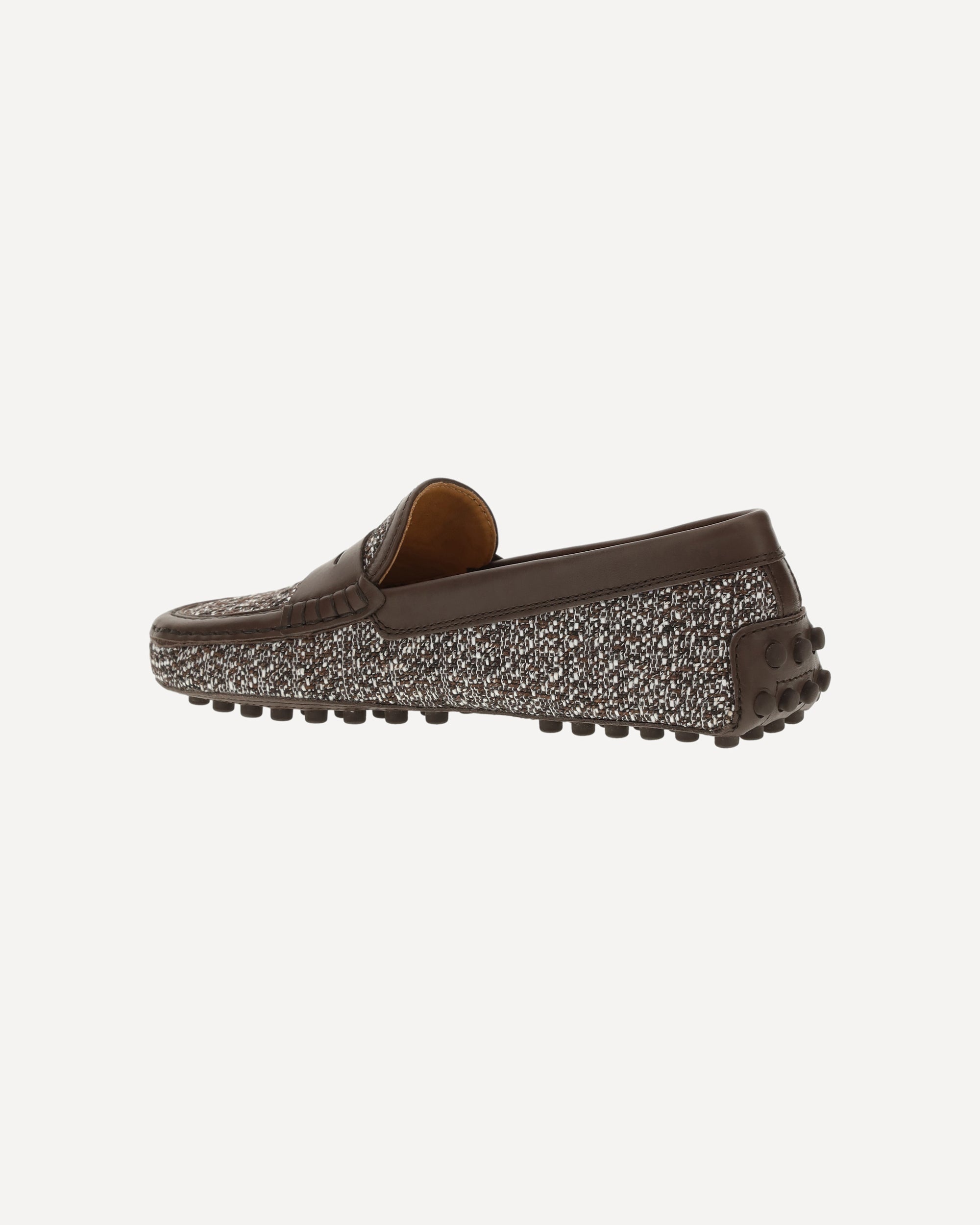 Tweed Gommino Loafers - 3