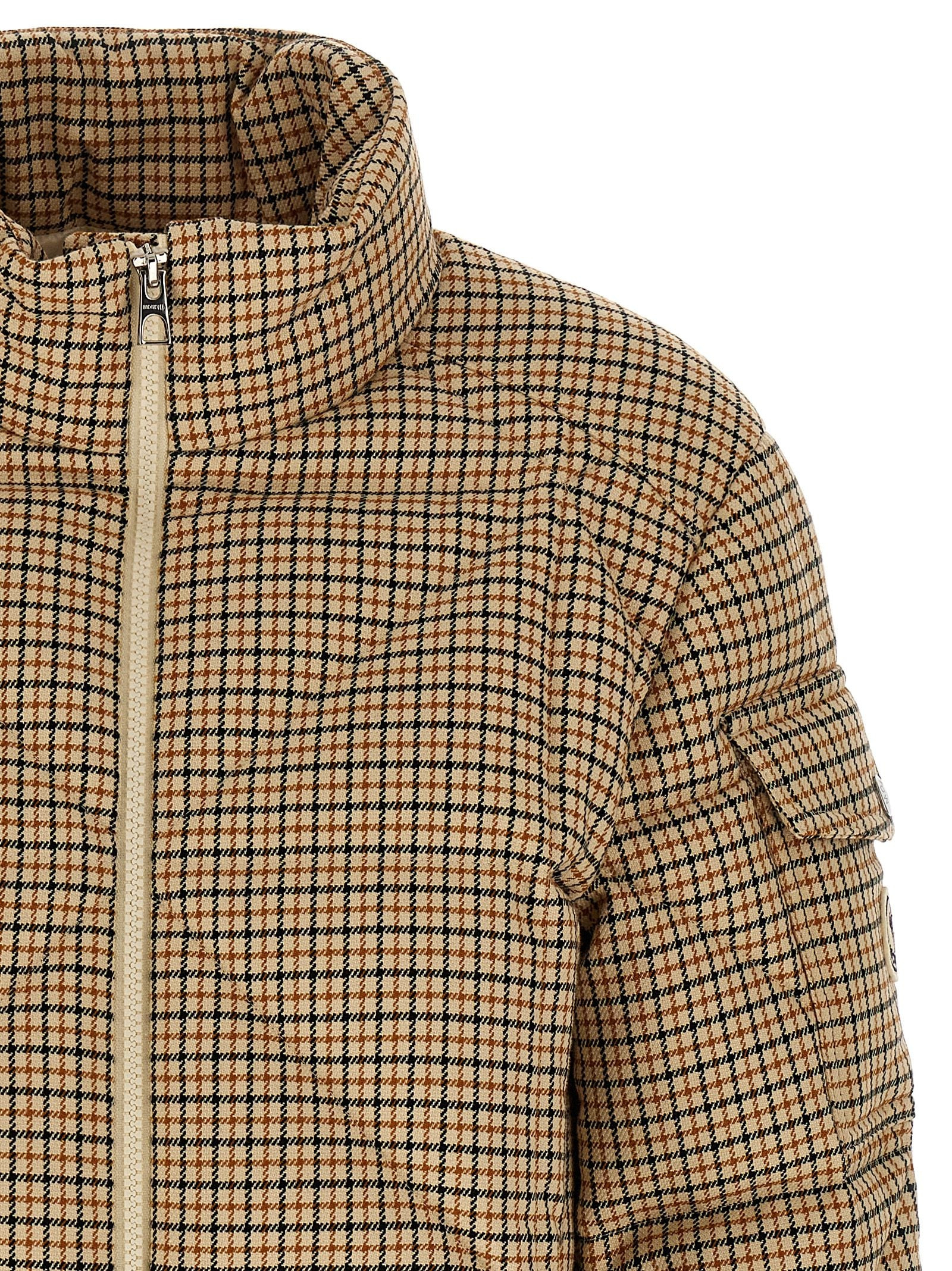 Keros Puffer Jackets Beige - 3