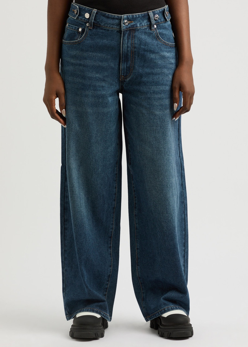 House of Sunny House OF Sunny Wide-leg Jeans outlook