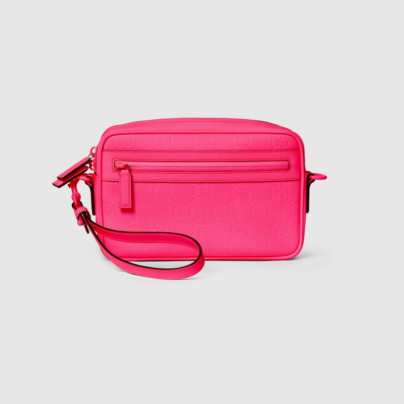 GG rubber-effect crossbody bag 3