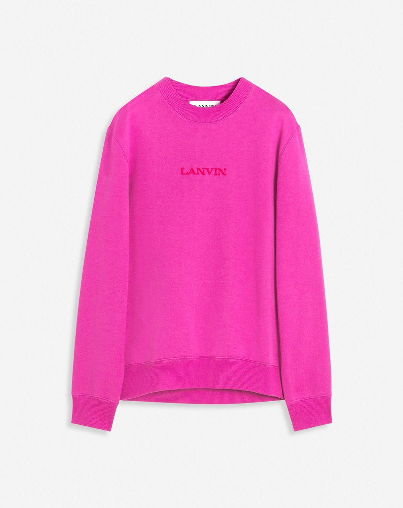 LANVIN EMBROIDERED SWEATSHIRT - 1